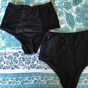 american apparel high waisted bikini
